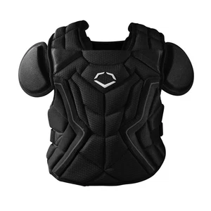 Evoshield PRO-SRZ 2.0 Intermediate Baseball Catcher's Brustschutz - Schwarz - Bild 1 von 5