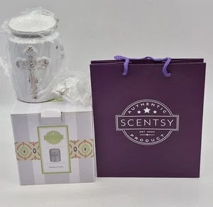 Scentsy Antique Cross Full Size Duftwachswärmer Plug In Neu mit Geschenktüte - Bild 1 von 11
