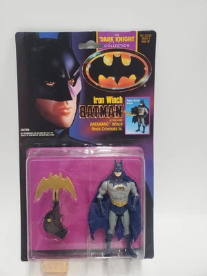 Figura de acción Kenner 1990 The Dark Knight Collection Iron Winch sin usar, en caja Foto 1 de 4