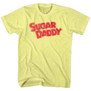 Sugar Daddy Caramel Red Logo Tootsie Roll Industries Candy Herren T-Shirt - Bild 1 von 5