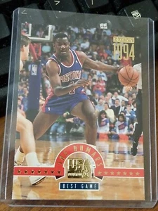 1994 SkyBox USA Detroit Pistons Basketball Card #51 Joe Dumars PISTONS/Best Game - Picture 1 of 4
