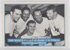 1982 ASA The Story Mickey Mantle Johnny Kucks Yogi Berra Elston Howard #28 HOF