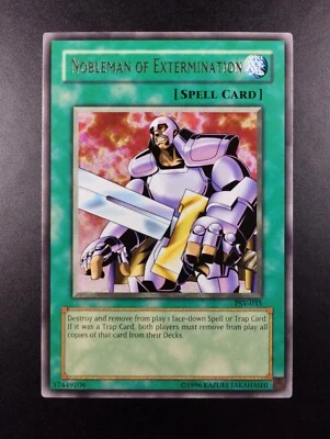 YUGIOH 2002 | NOBLEMAN OF EXTERMINATION | PSV-035 | NA PRINT | RARE | NEAR MINT - Bild 1 von 4