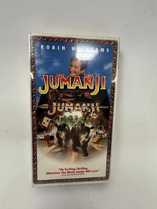 Jumanji VHS Robin Williams 1995 Adventure Thriller Family Movie Home Video Tape - Picture 1 of 5