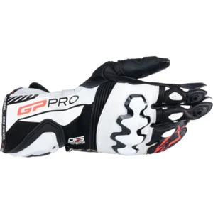 Alpinestars GP Pro R4 Motorcycle Motorbike Leather Gloves Black / White - Picture 1 of 3