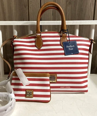 Set Dooney & Bourke  Satchel Shoulder Bag Purse Handbag & wristlet wallet NWT - Image 1 of 4