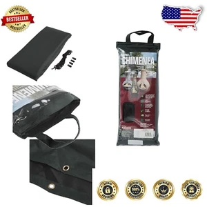 30" Weatherproof Chiminea Cover with Heavy Duty Ties - Ultimate Outdoor Shield - Picture 1 of 7