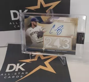 2023 Topps LUMINARIES CORBIN BURNES 243 GAM USED MEMORABILIA AUTOGRAPH auto /15 - Picture 1 of 4