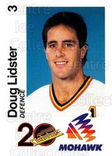 1989-90 Vancouver Canucks Mohawk #9 Doug Lidster