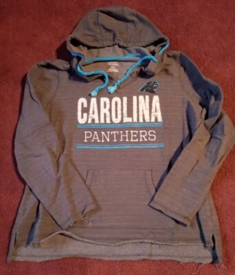 Women's Large NFL Gray Carolina Panthers Vintage Look Hoodie - Image 1 of 4