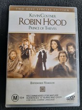 Robin Hood Prince Of Thieves DVD 2 Disc Special Edition PAL Reg4   Kevin Costner