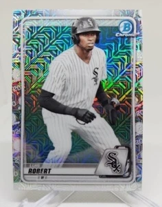 2020 Bowman Mega Box Baseball Luis Robert Mojo Chrome Refractor BCP-150 WhiteSox - Picture 1 of 2