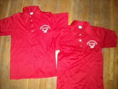 CAMISA JERSEY MALLA POLO UNIVERSITARIA LOCK HAVEN BAR AZUL CAMPEÓN PEQUEÑO AÑOS 70 DE COLECCIÓN Foto 1 de 4