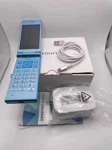 Kyocera 701KC/702KC Digno Keitai2 Android Flip Phone Blue Unlocked From Japan - Picture 1 of 12