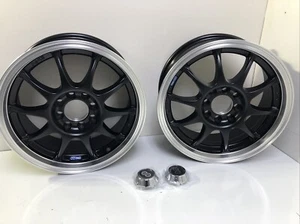 ENKEI WHEELS Rim J10, 15x6.5 +38, 4x100/108, Black with Caps 409-565-11BK(Set 2) - Bild 1 von 17