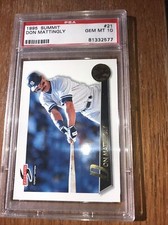 1995 Summit #21 Don Mattingly PSA 10 Gem Mint GRADED PERFECT CONDITION