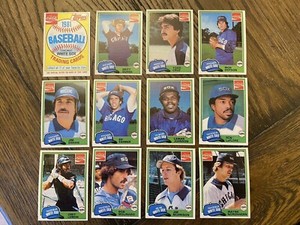 1981 Topps Coca Cola Chicago White Sox Team Complete Set Lot of 4 Sets