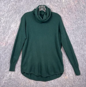 White Warren Sweater Women L Green 100 Cashmere Traditional Soft Office Career - Picture 1 of 15