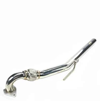 TOYOSPORTS TUBO SCARICO IN ACCIAIO INOX DOPO GATTO PER SEDILE IBIZA 1.9 TDI & CUPRA 2003+