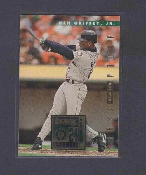 Donruss Gold Press Proof 1996 paralelo #338 Ken Griffey Jr Mariners SP 1/2000 Foto 1 de 1
