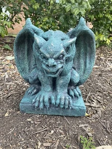 Estatua de gárgola adorno animal concreto cemento jardín hecho en Australia - Imagen 1 de 6