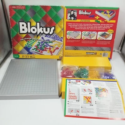 Blokus Complete Block Tile Strategy Game COMPLETE  - Image 1 of 4
