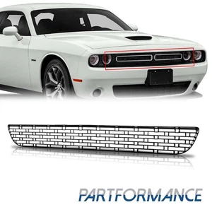 Front Bumper Lower Grille Grill Black For 2015-2022 Dodge Challenger CH1036146 - Picture 1 of 13