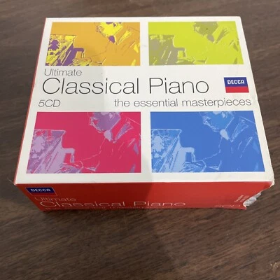 Ultimate Piano Classics. The Essential Masterpieces [5 CD Box Set] Factory Seal - Image 1 of 3