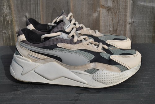 Scarpe da ginnastica basse PUZZLE tessuto grigio calcare suola grossa taglia 7 (40 5) PUMA RS X3