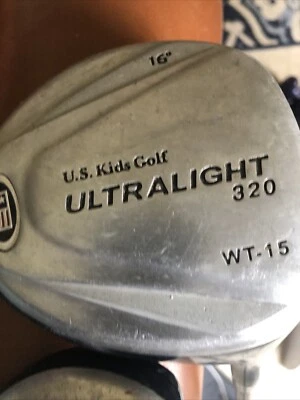 U.s.kids Golf Ultraligero 16 # Driver Y 21 # 3 Madera Grafito Necesita Empuñaduras Foto 1 de 4