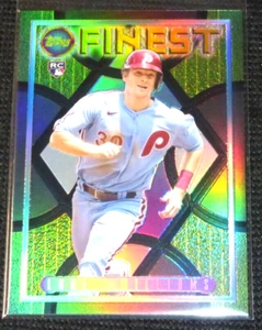 2022 Topps Finest Flashbacks Black Refractor #d/25 Luke Williams #165 RC Rookie - Picture 1 of 1
