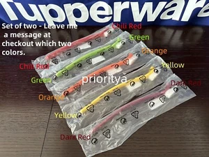 Tupperware Botella Vaso Sello 9" Largo Cepillo de Limpieza Juego de 2 Nuevos - Tú eliges - Imagen 1 de 1