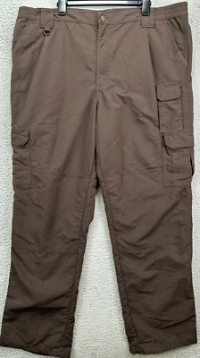 5.11 Tactical Series Pants Mens 44X32 Brown Nylon Cargo Military Police Prepper - Image 1 of 4