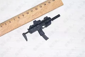 1/6 Submachine Gun Hot Toys G.I. Joe Retaliation Snake Eyes Figure Weapon MMS192 - Picture 1 of 2