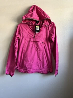 NUEVO CON ETIQUETAS Nike ACG Mujer Rosa Trailblazer Chaqueta Cortavientos Talla Pequeña 1/2 Cremallera #A5 Foto 1 de 4