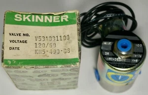 Electroválvula SKINNER V53ADB1100 100ps 120V-60Hz Bobina KH5 Orificio  - Imagen 1 de 2