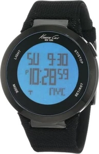 Nuevo Kenneth Cole New York Unisex Cuarzo Caja Acero Inoxidable Correa Nylon KC1700 - Imagen 1 de 1