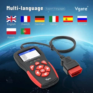 VR800 OBD2 Fault Code Reader OBDII Scanner Diagnostic Tool For Car Truck SUV - Picture 1 of 11