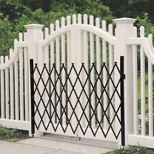 Single Folding Expanding Security Gate Flexible Security Door Barricade Gate - Picture 1 of 20