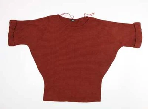 M&Co Womens Brown Boat Neck Acrylic Blend Jumper Size L - Picture 1 of 12