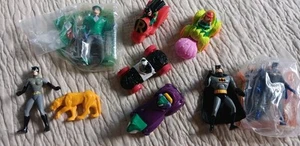 Lot Of 8 Batman The Animated Series 1993 Happy Meal Toys McDonalds DC  - Picture 1 of 7