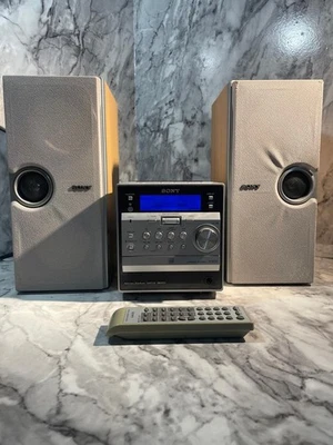 SONY CMT-A50 MINI CD TAPE RADIO SYSTÈME HI FI TÉLÉCOMMANDE (testé et fonctionnel) | - Photo 1/4