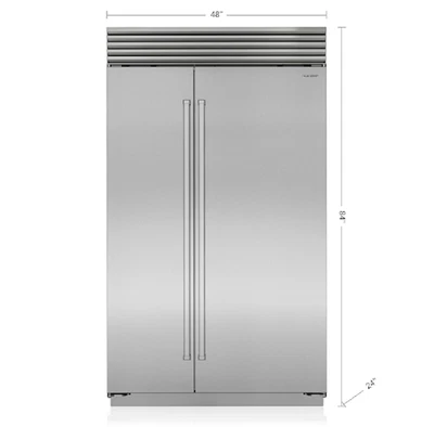 Sub-Zero CL4850S/S/T 48" Classic Side-by-Side Refrigerator/Freezer - Image 1 of 2