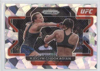 2022 Panini Prizm UFC Ice Prizm Katlyn Cerminara Katlyn Chookagian #64 - Image 1 of 2