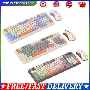 K82 Wired Keypad RGB Light Mechanical Keyboard USB Port with Mouse for PC Laptop - Photo 1/14