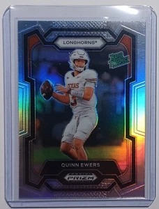 2024 Panini Prizm Draft Picks -Rated Prospect Quinn Ewers #191 Silver Prizm (RC) - Picture 1 of 2