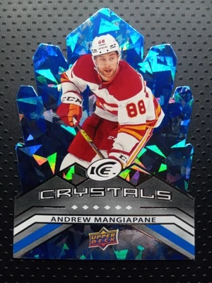2021-22 Upper Deck Ice Crystals #IC-4 Andrew Mangiapane - Image 1 of 3