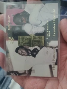 1996 Upper Deck Olympicard Passing the Torch Floyd Patterson Evander Holyfield - Picture 1 of 2