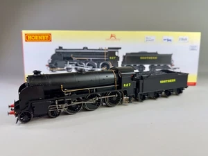 DCC ausgestattet Hornby R3411 Klasse S15 4-6-0 827 in Southern Railway Kriegszeit schwarz - Bild 1 von 20