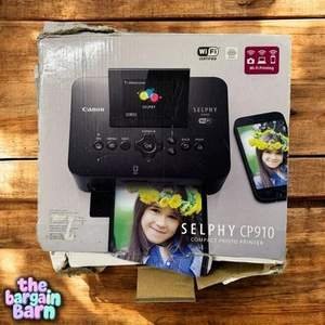 Canon Selphy CP910 Black Dye Sublimation Digital WiFi & Mobile Photo Printer - Imagen 1 de 3